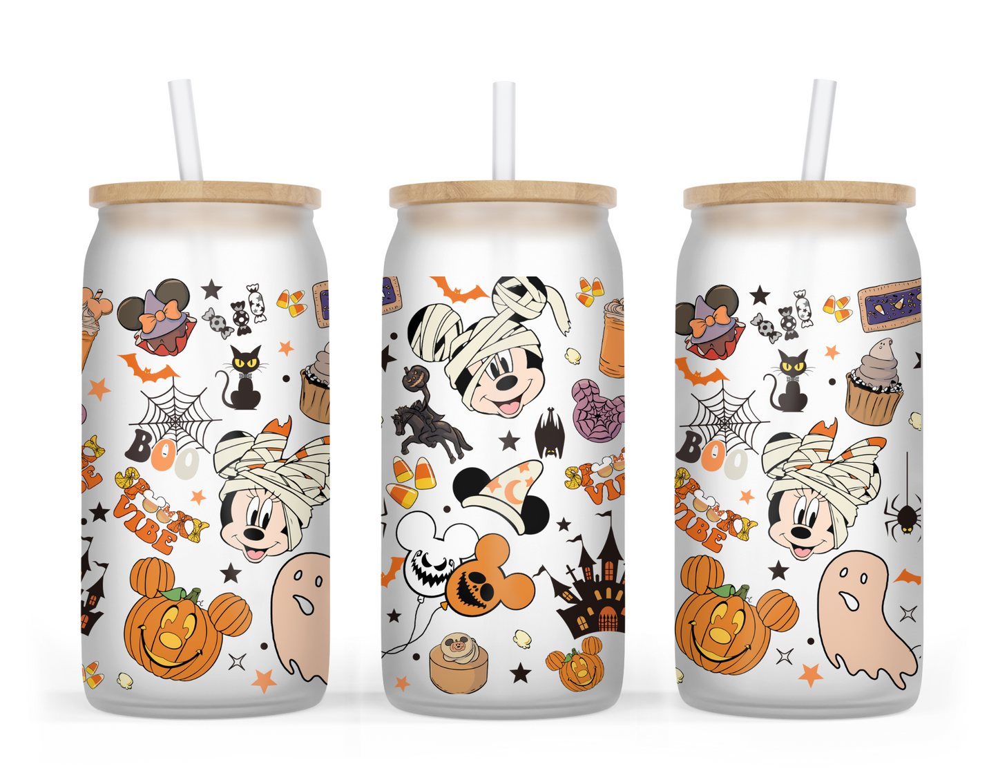 Spooky Glass Tumbler