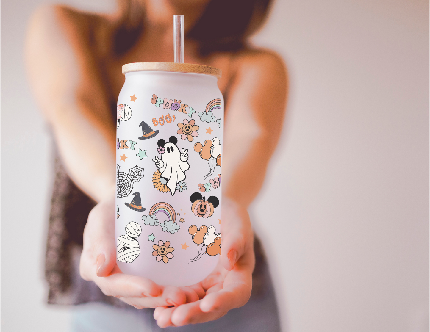 Spooky Glass Tumbler