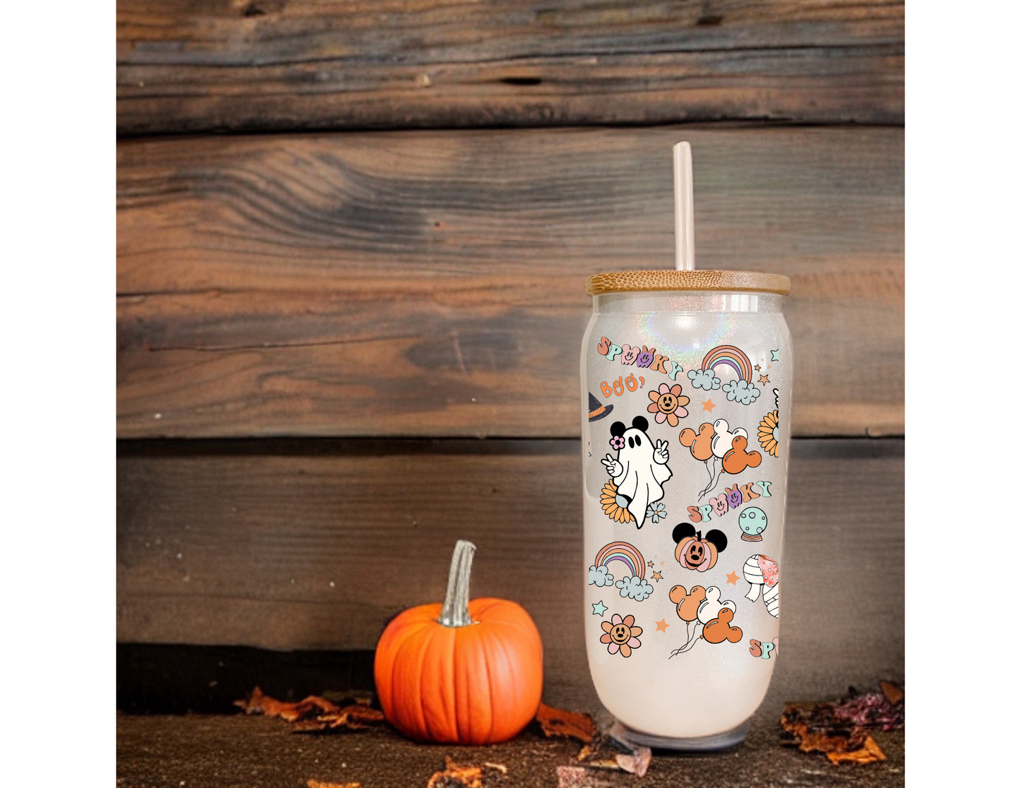 Spooky Glass Tumbler