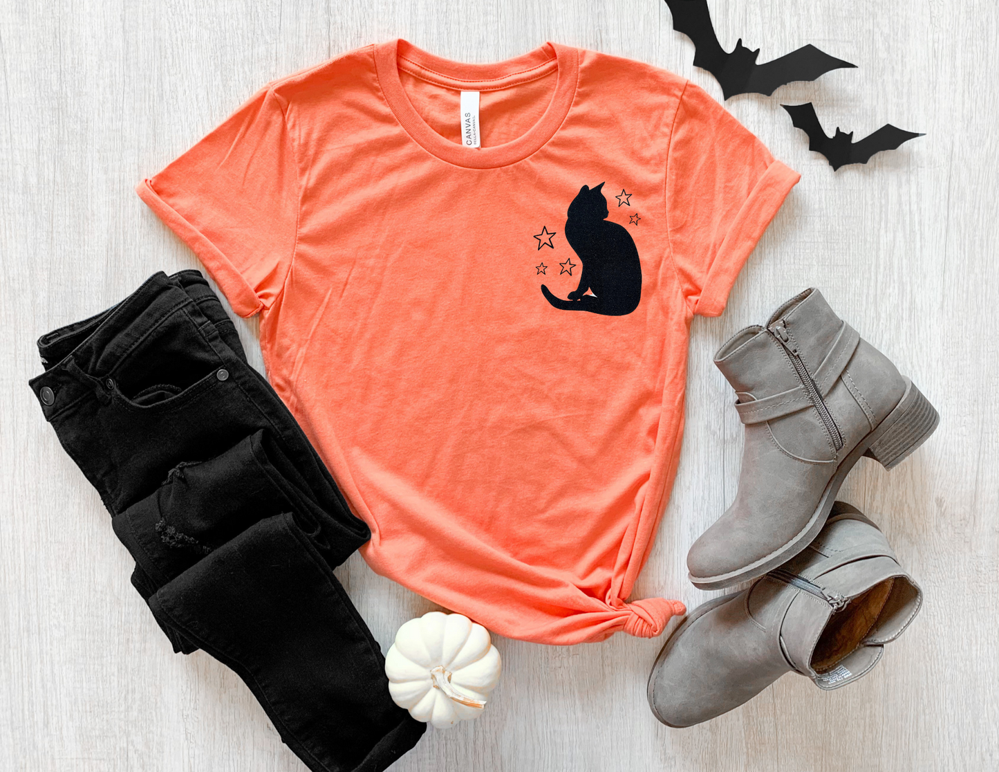 Black Cat - Twist The Bones Shirt