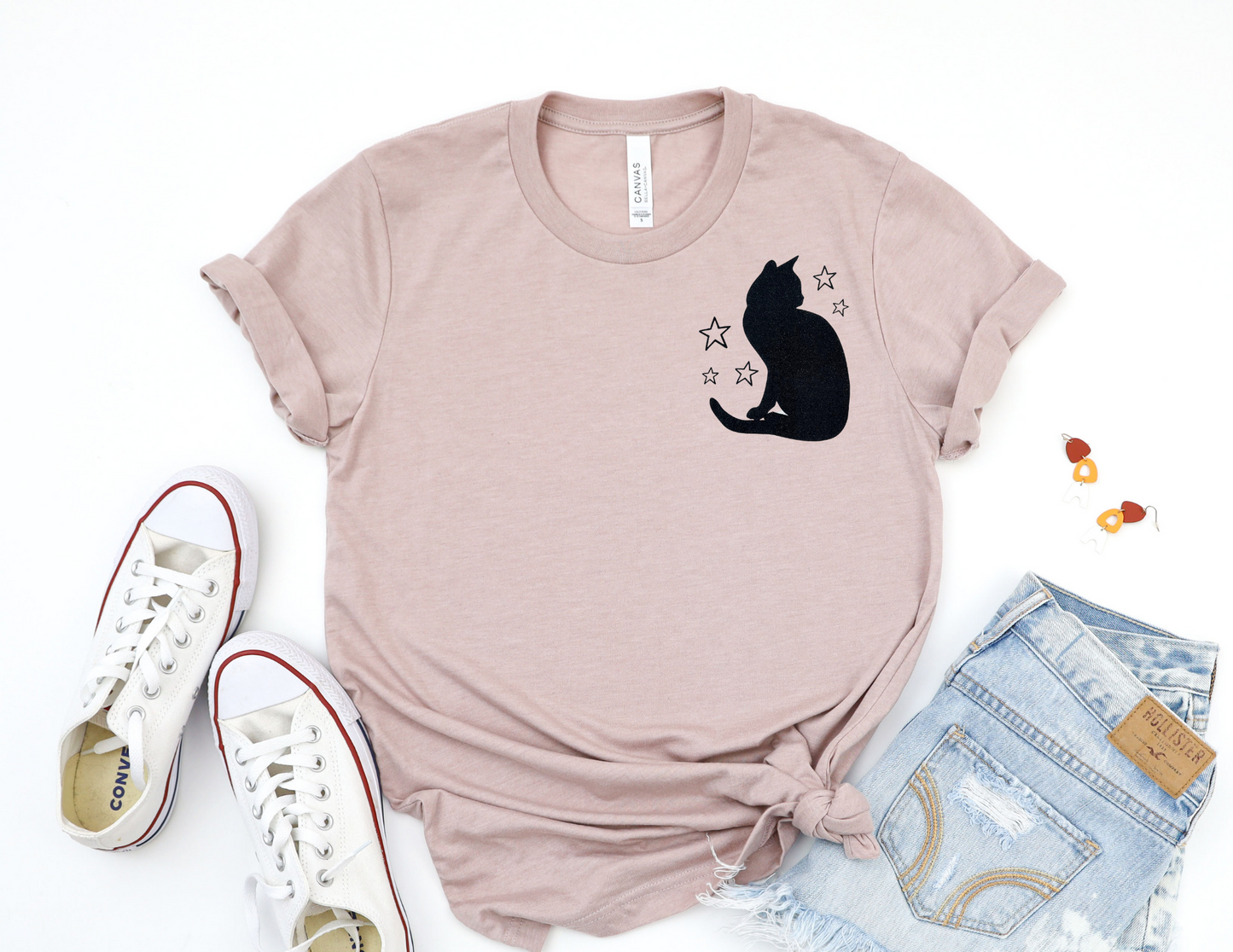 Black Cat - Twist The Bones Shirt