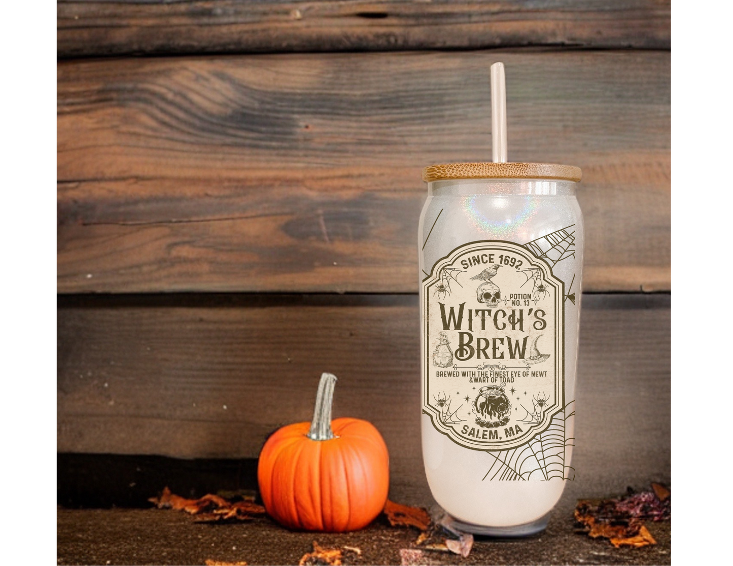 Witches Brew Glass Tumbler