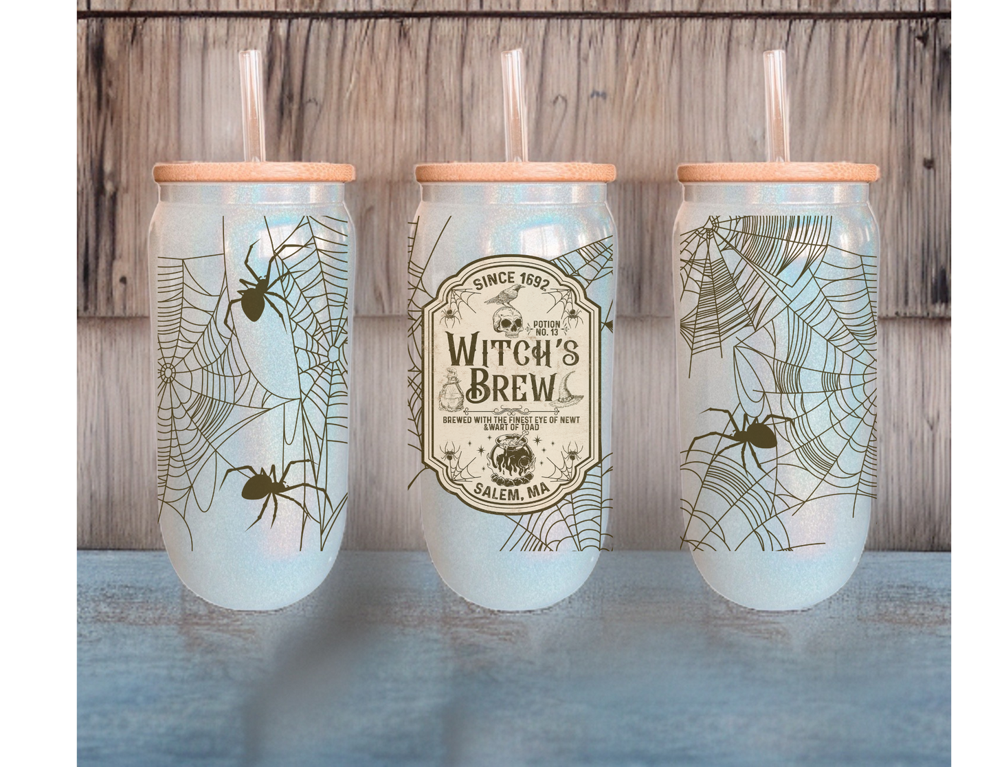 Witches Brew Glass Tumbler