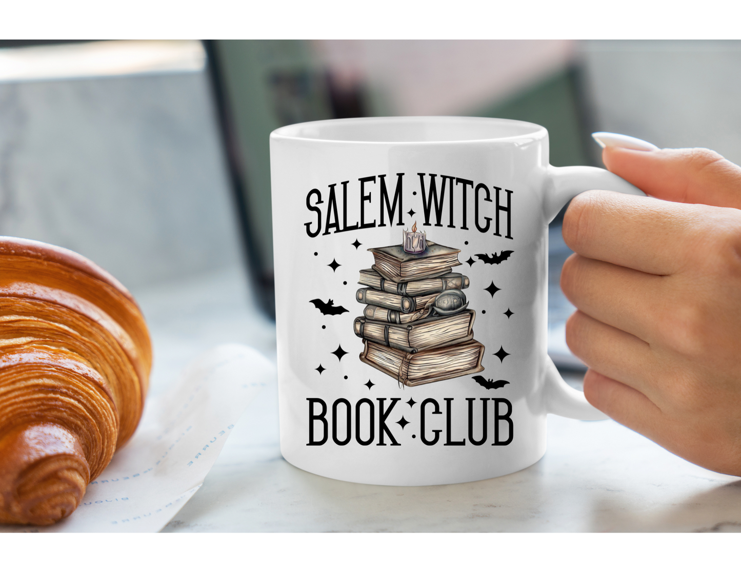 Salem Witch Book Club 15oz Coffee Cup