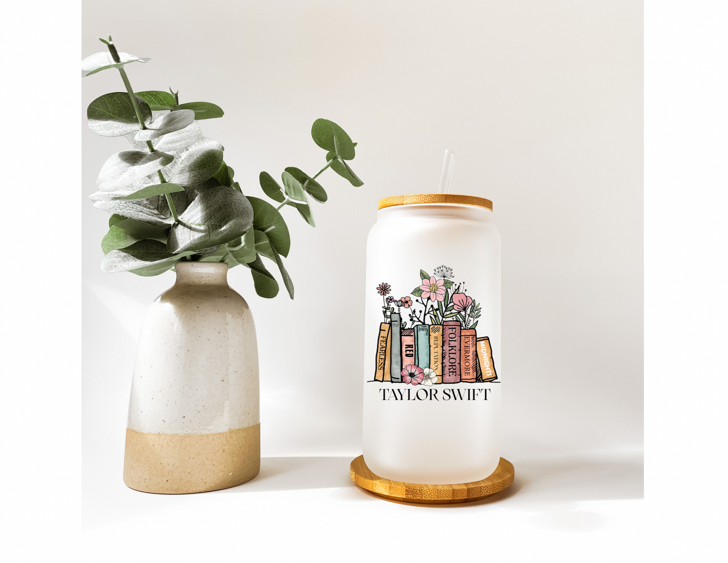Taylor 16oz Frosted Glass Tumbler