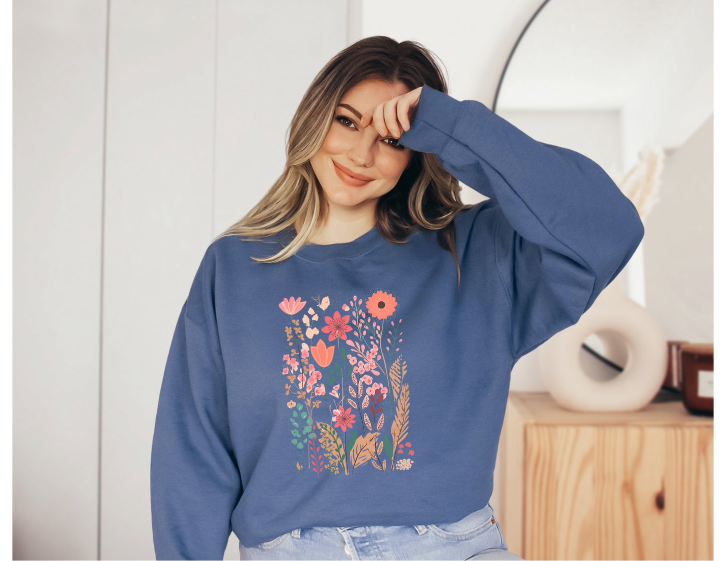 Floral Sweatshirt