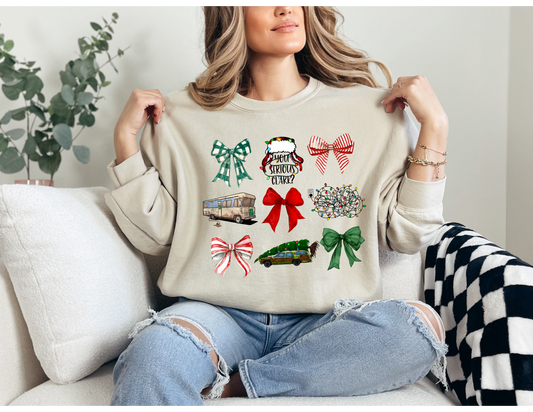 Christmas Coquette Sweatshirt