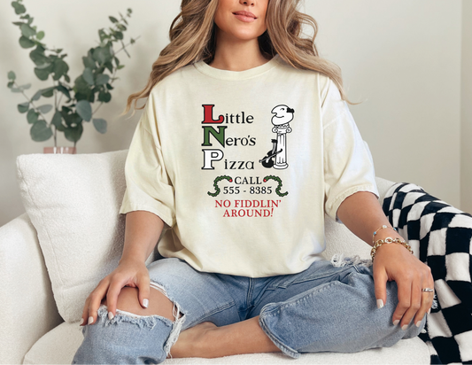 Little Neros Pizza Shirt