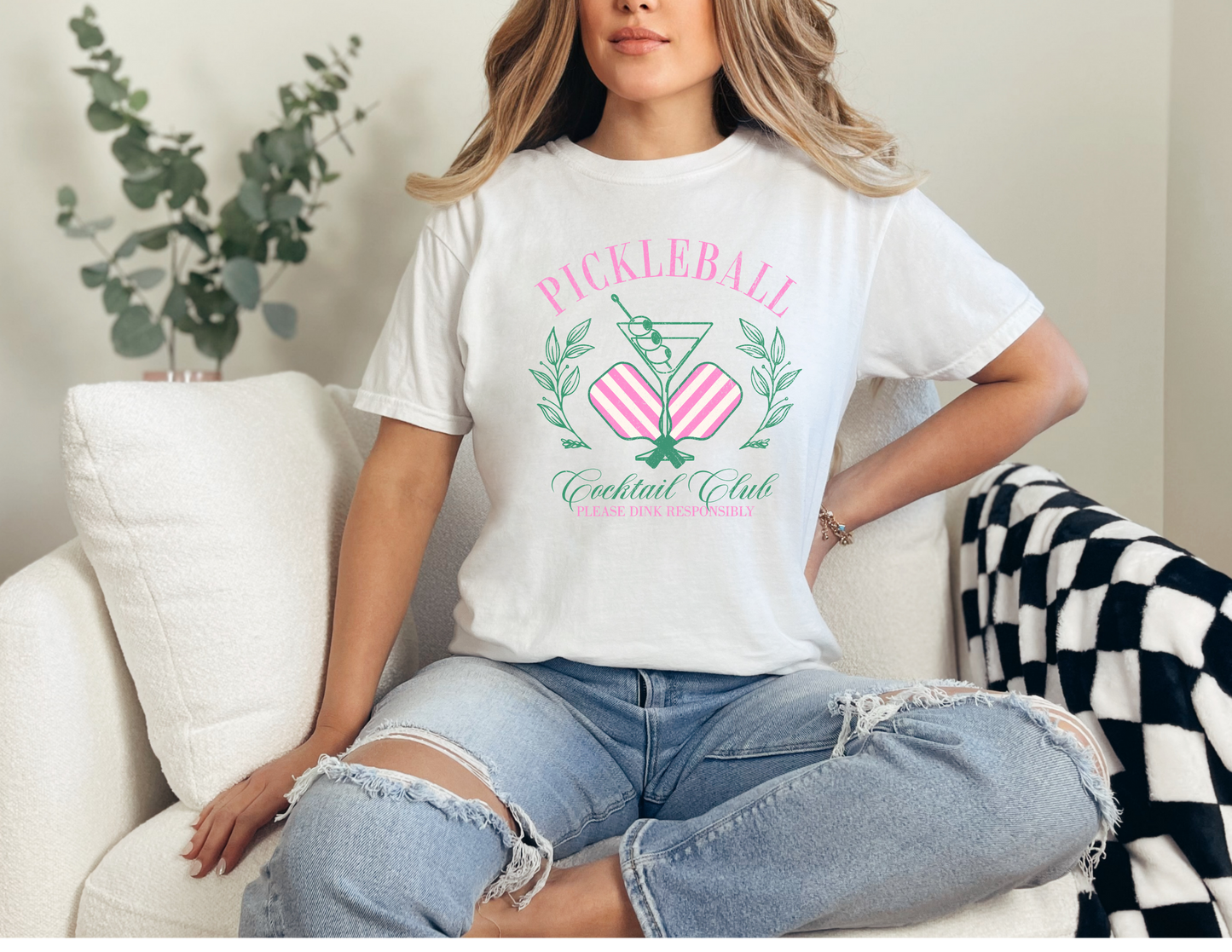 Pickleball Cocktail Club Shirt