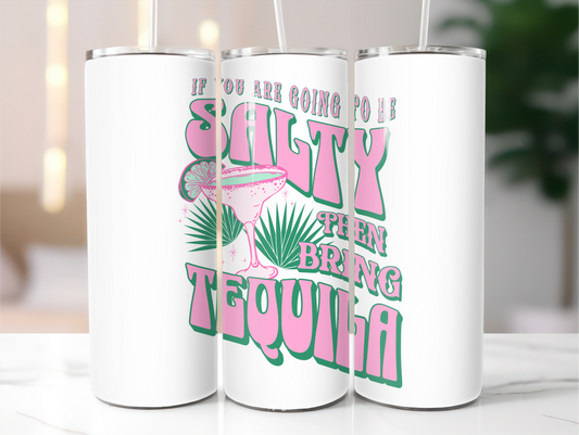 Salty Tequila Stainless Steel Tumbler