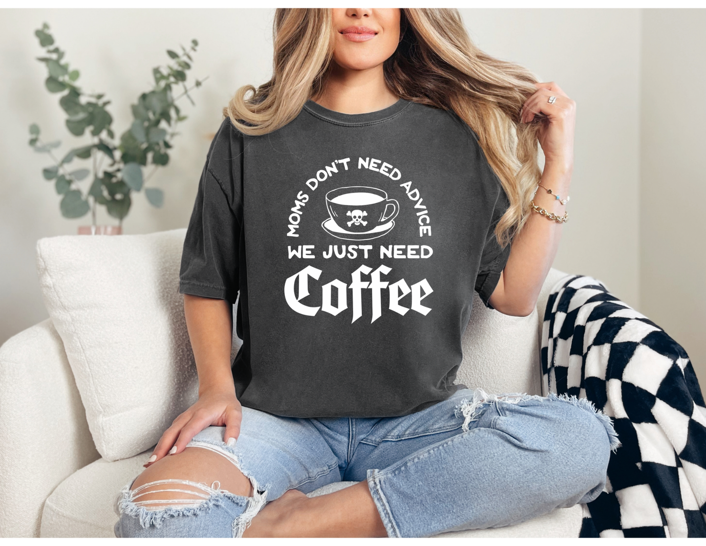 Moms Need Coffee Shirt