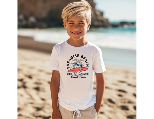 Boys Paradise Beach Shirt