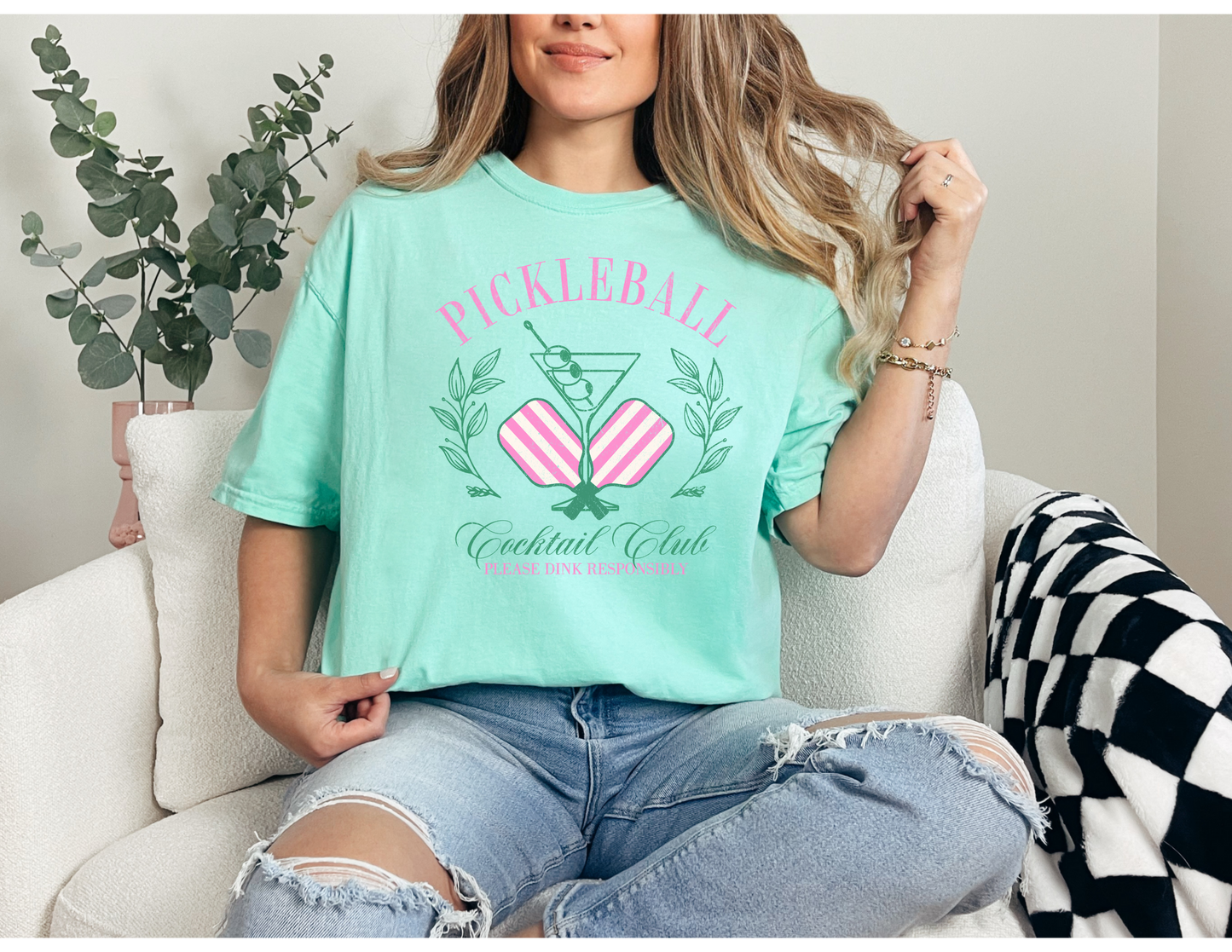 Pickleball Cocktail Club Shirt