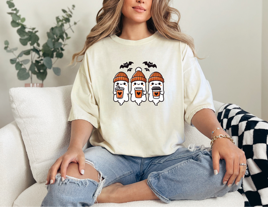 Cute Coffee Ghosts Shirt