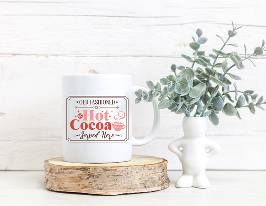 Hot Cocoa 15oz Coffee Cup