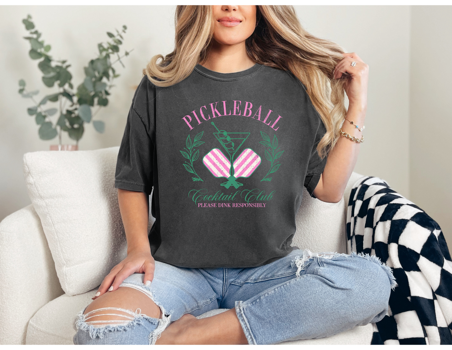 Pickleball Cocktail Club Shirt