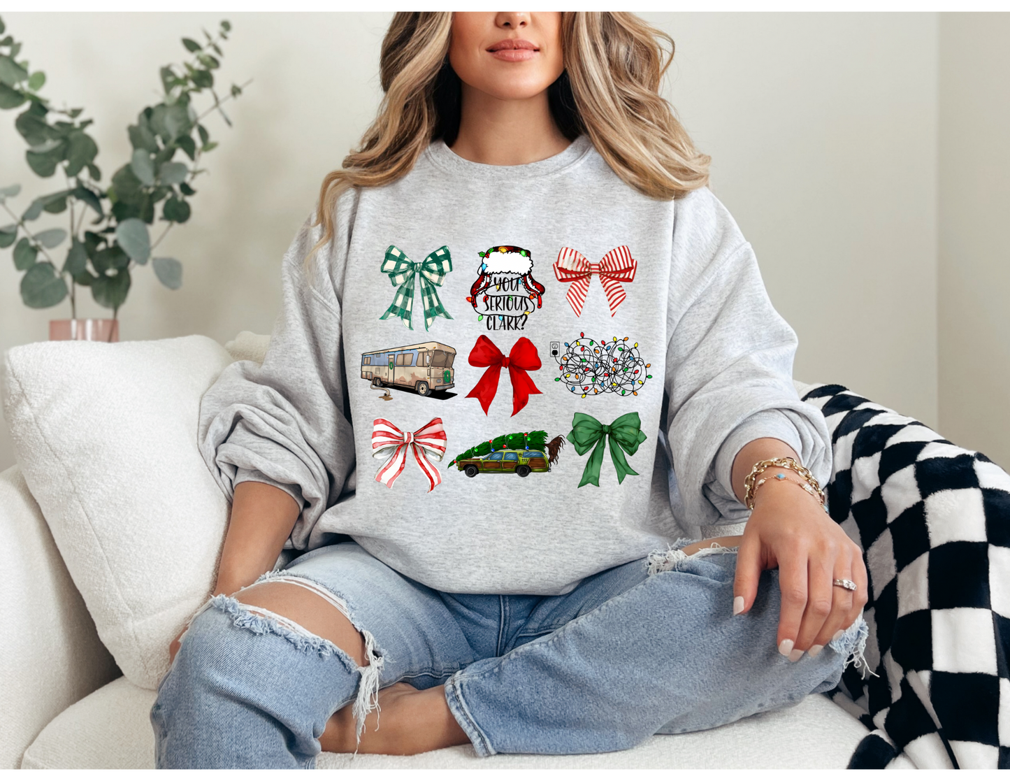 Christmas Coquette Sweatshirt