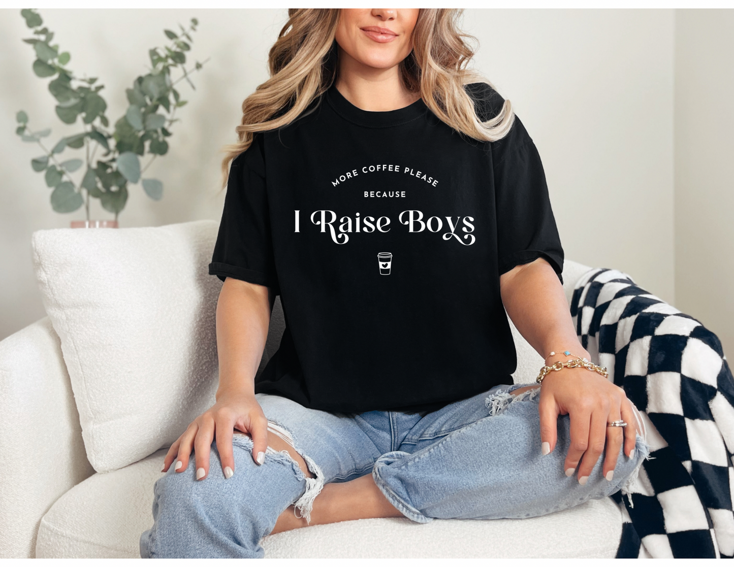 Coffee Boy Mom Shirt