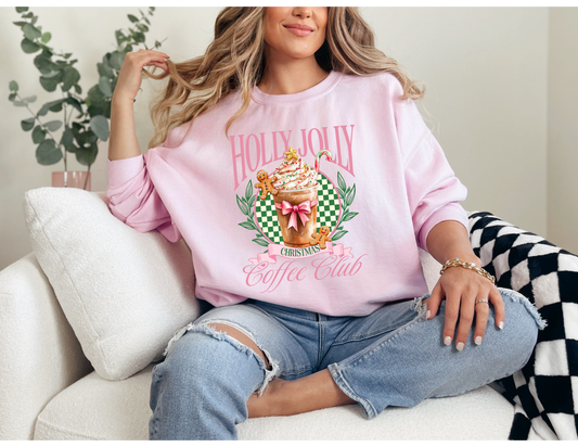 Holly Jolly Coffee Sweatshirt