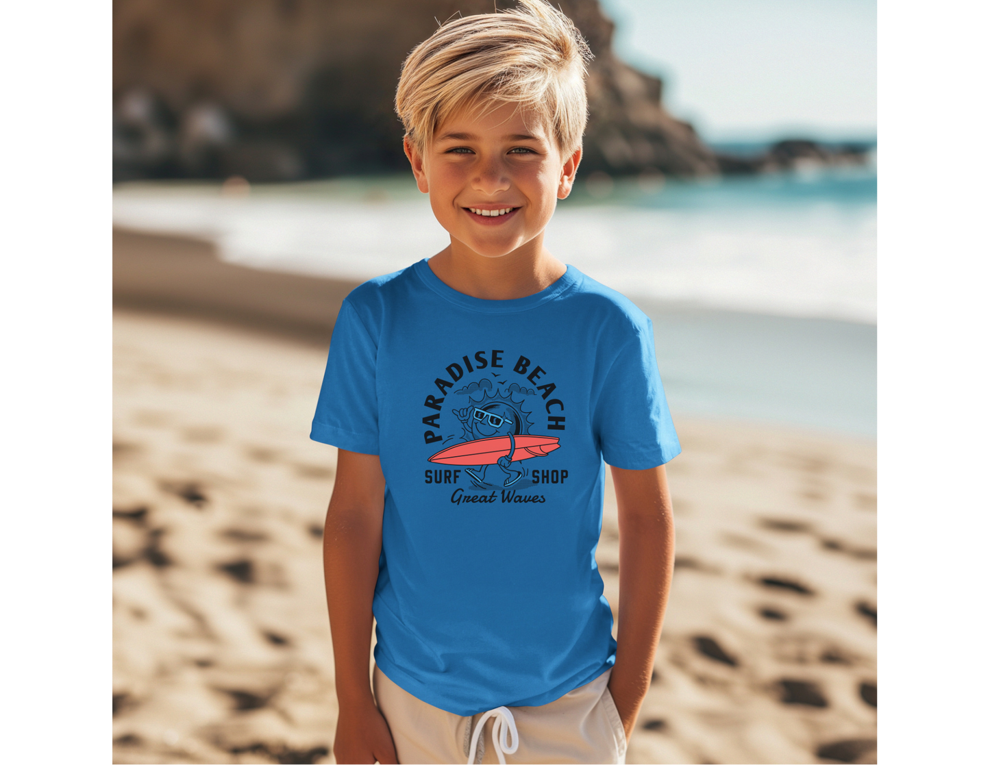 Boys Paradise Beach Shirt