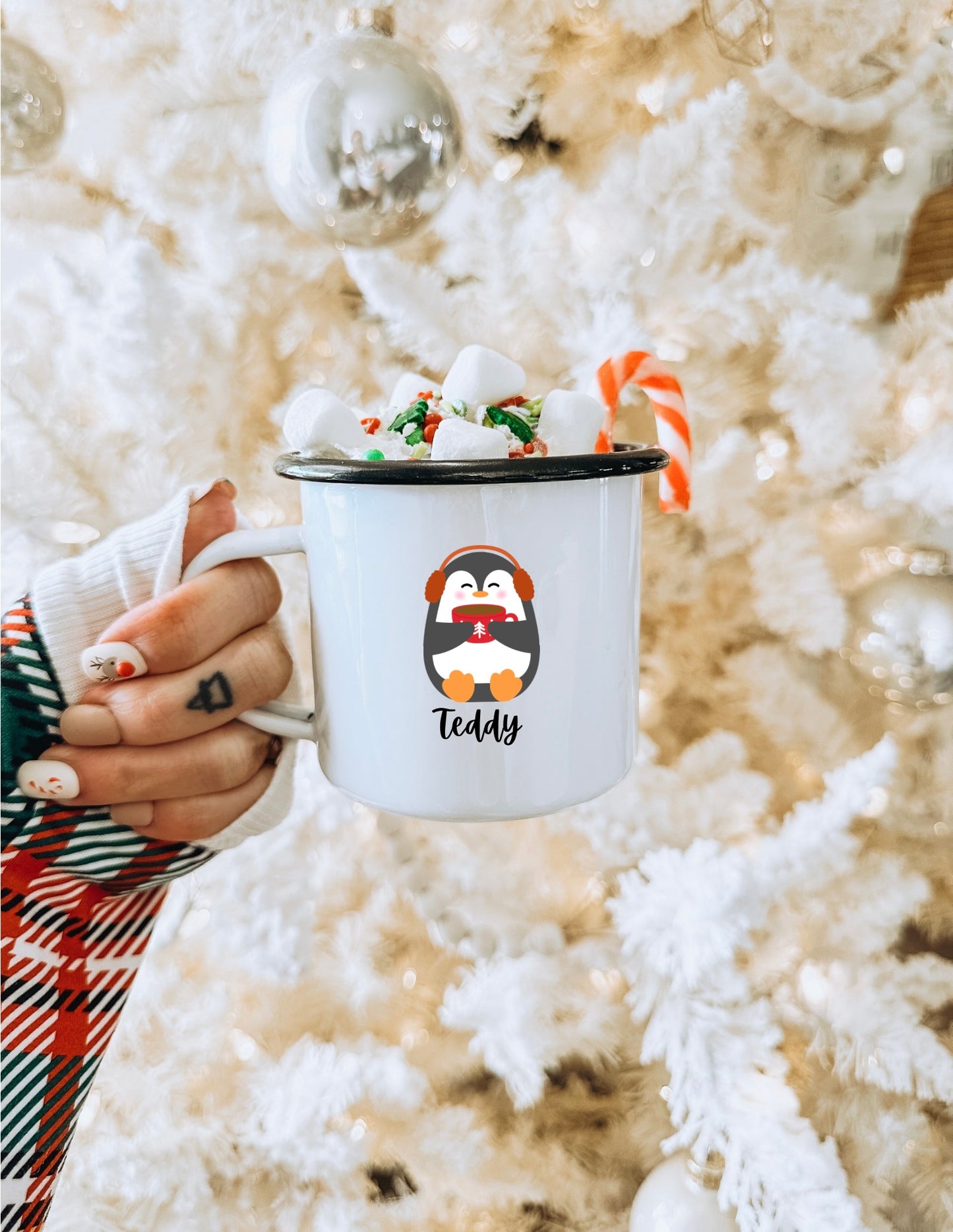 Kids Custom Name Hot Cocoa Cup