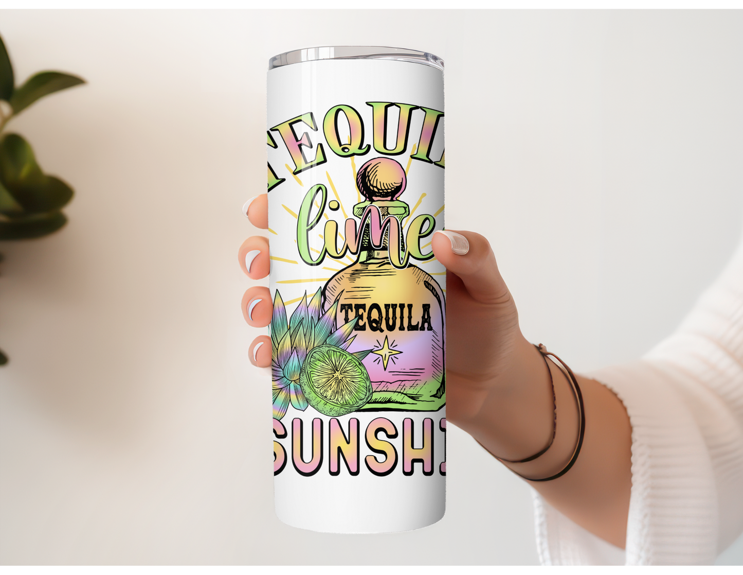 Tequila Lime Sunshine Stainless Steel Tumbler