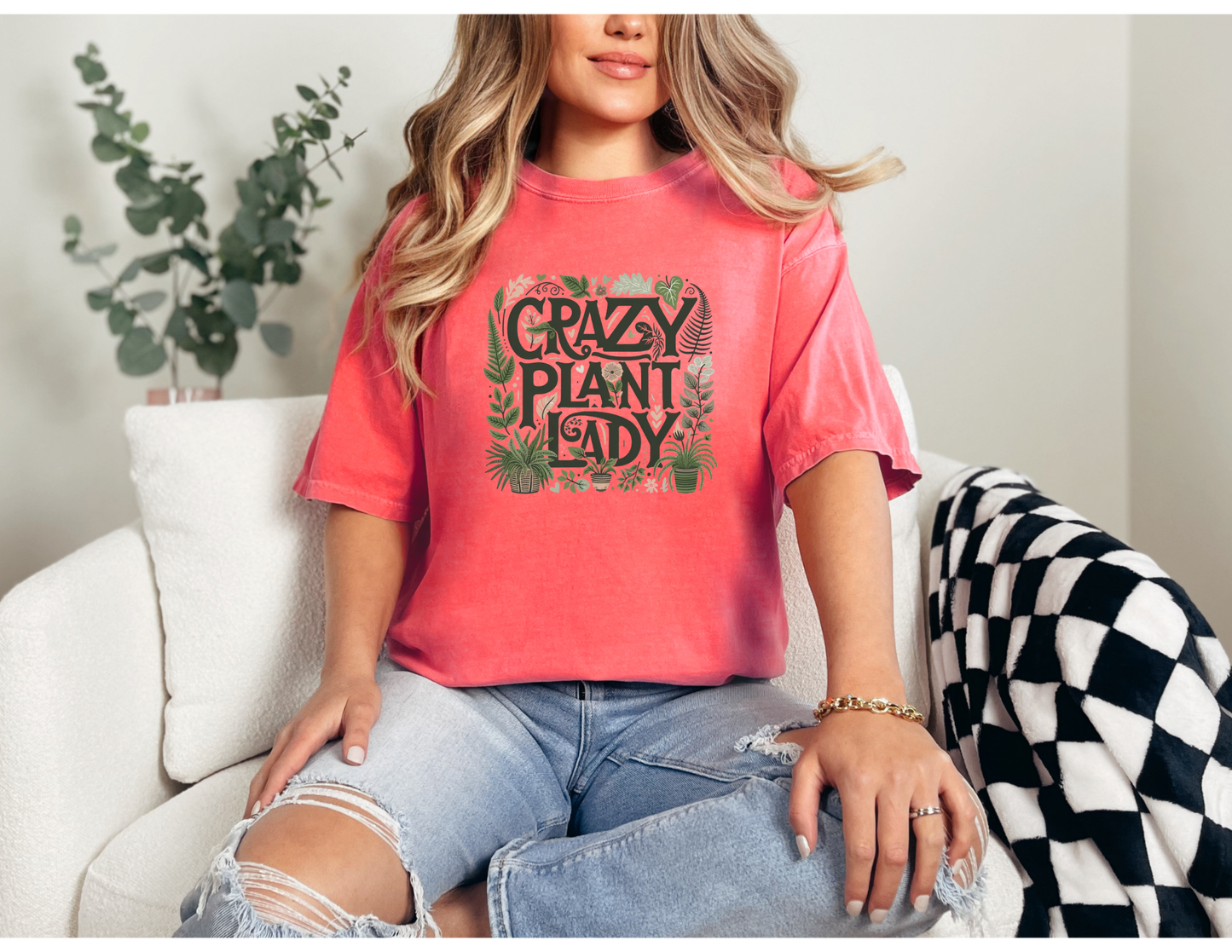 Crazy Plant Lady Shirt