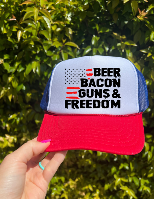 Beer - Freedom Trucker Hat