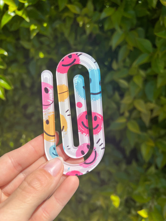 Smiley Jumbo Paper Clip