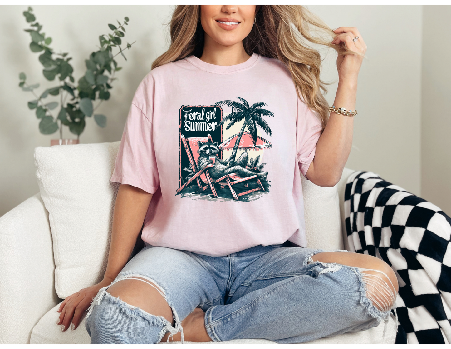 Feral Girl Summer Shirt