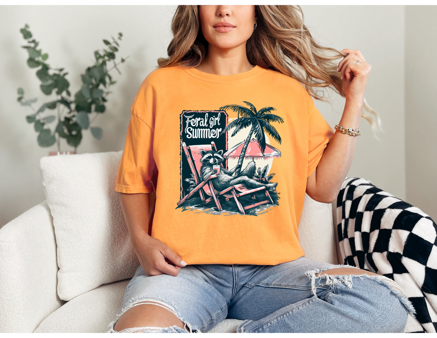 Feral Girl Summer Shirt