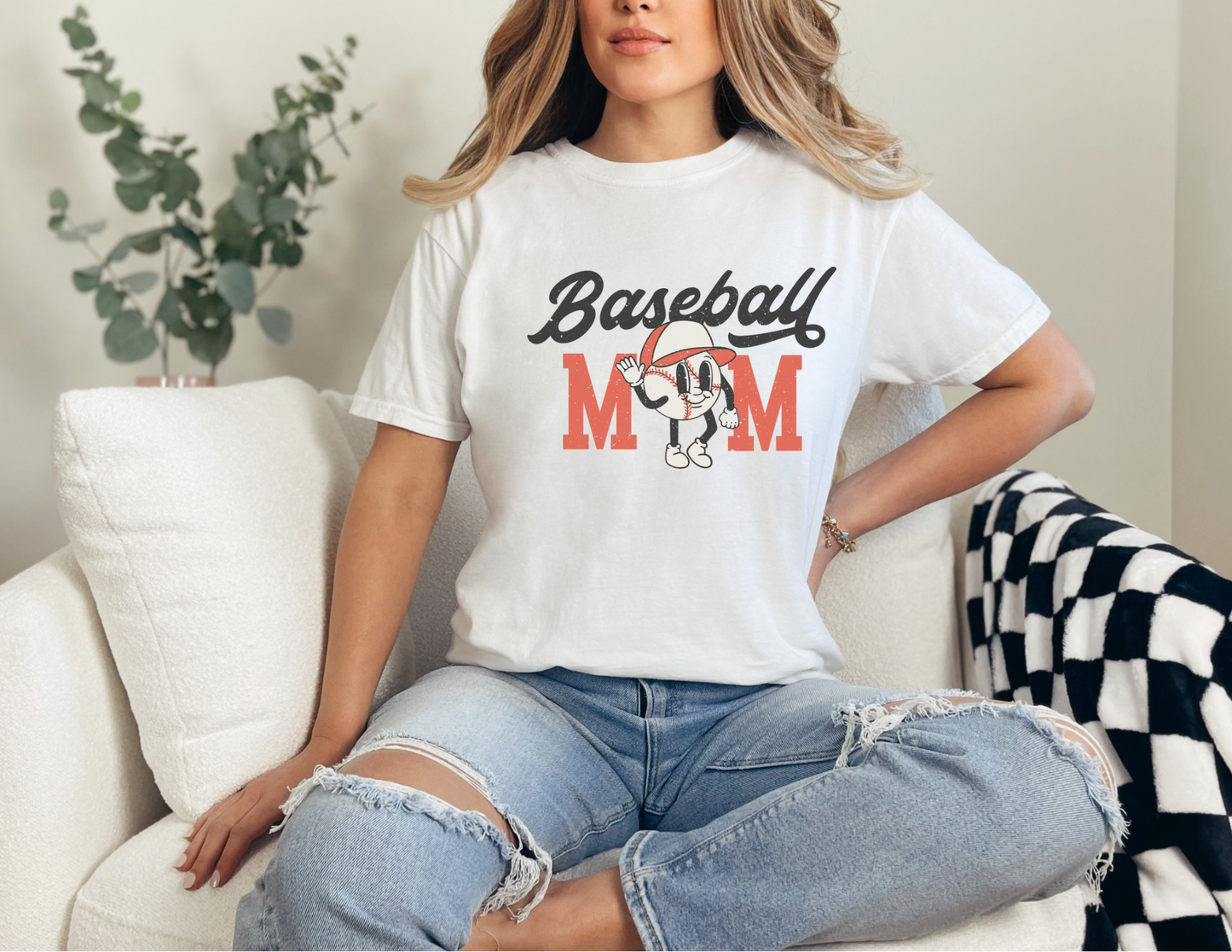 Retro Baseball Mom Shirt