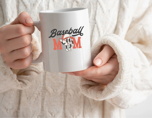 Baseball Mom 15oz Coffee Cup