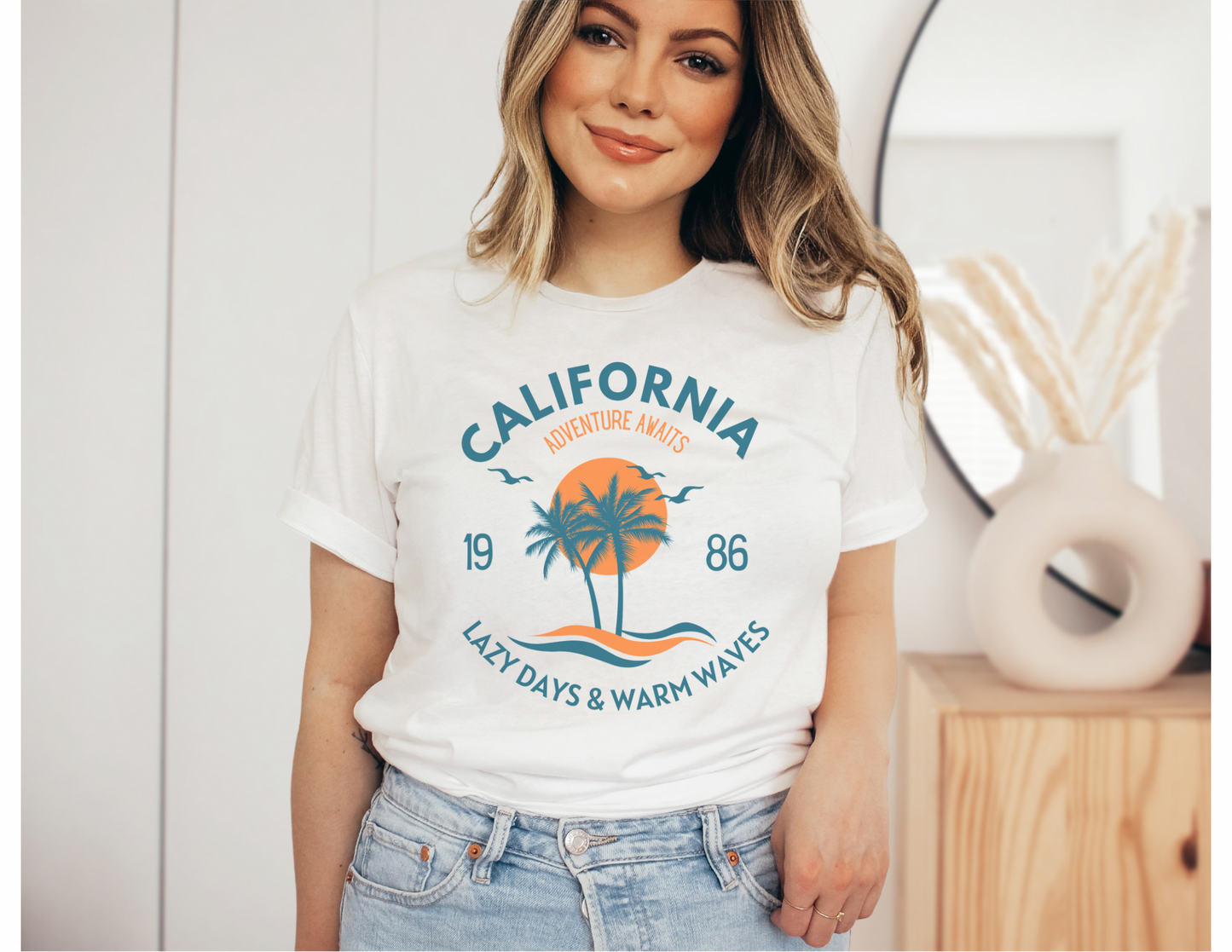 California Lazy Days & Warm Waves Shirt