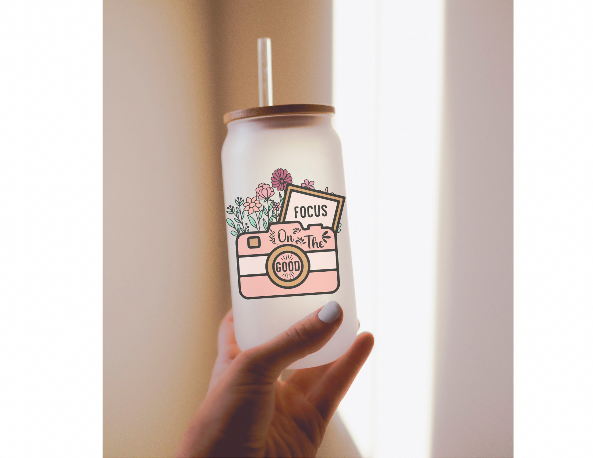 What the Fucculent 16oz Frosted Glass Cup – Penny Lynn Creations
