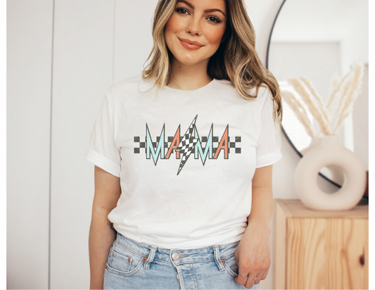 Checkered Mama Shirt